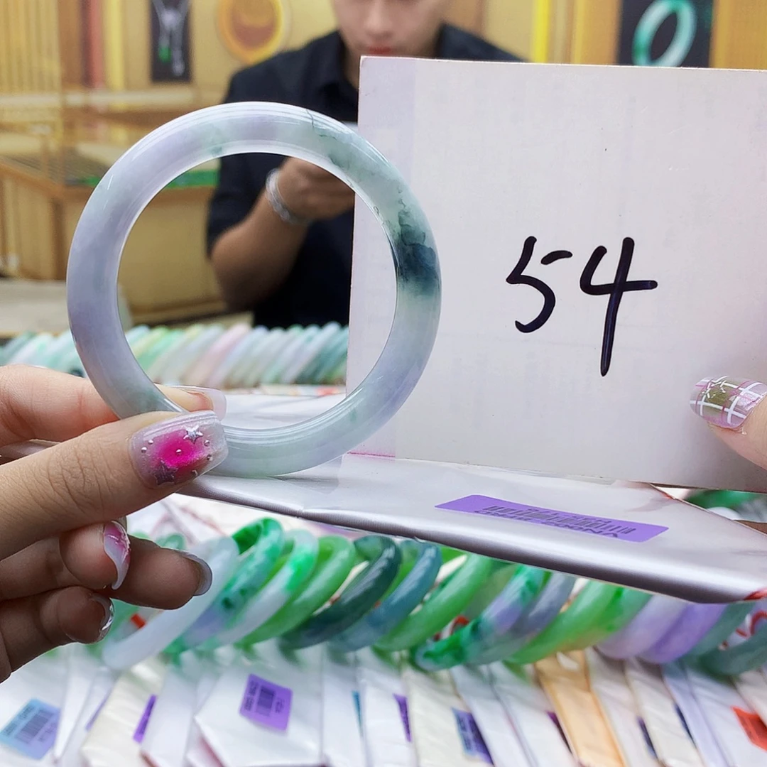 翡翠未镶嵌手镯bbbbm