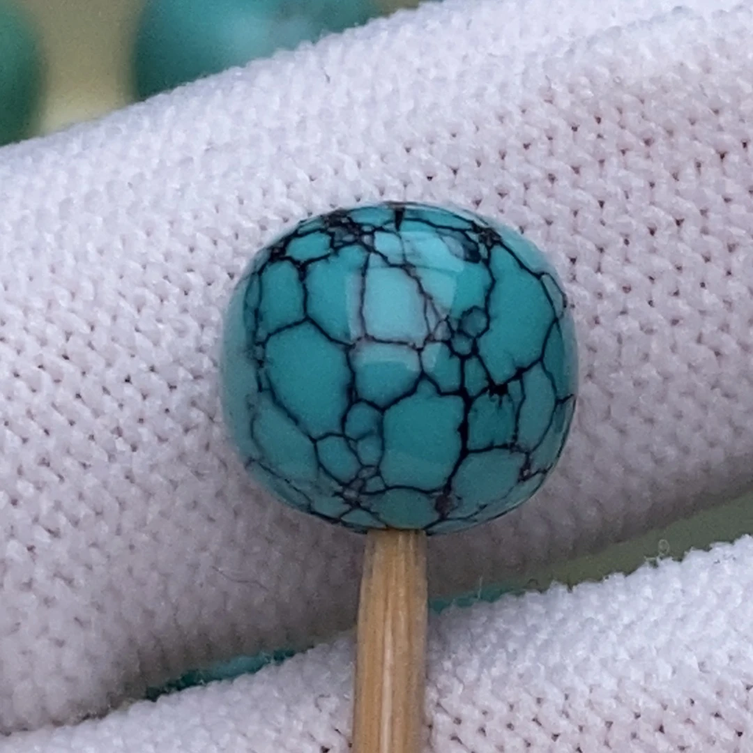 绿松石未镶嵌绿松石10.6mm
