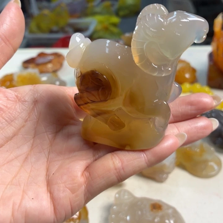 玛瑙/玉髓未镶嵌吊坠(不含链)