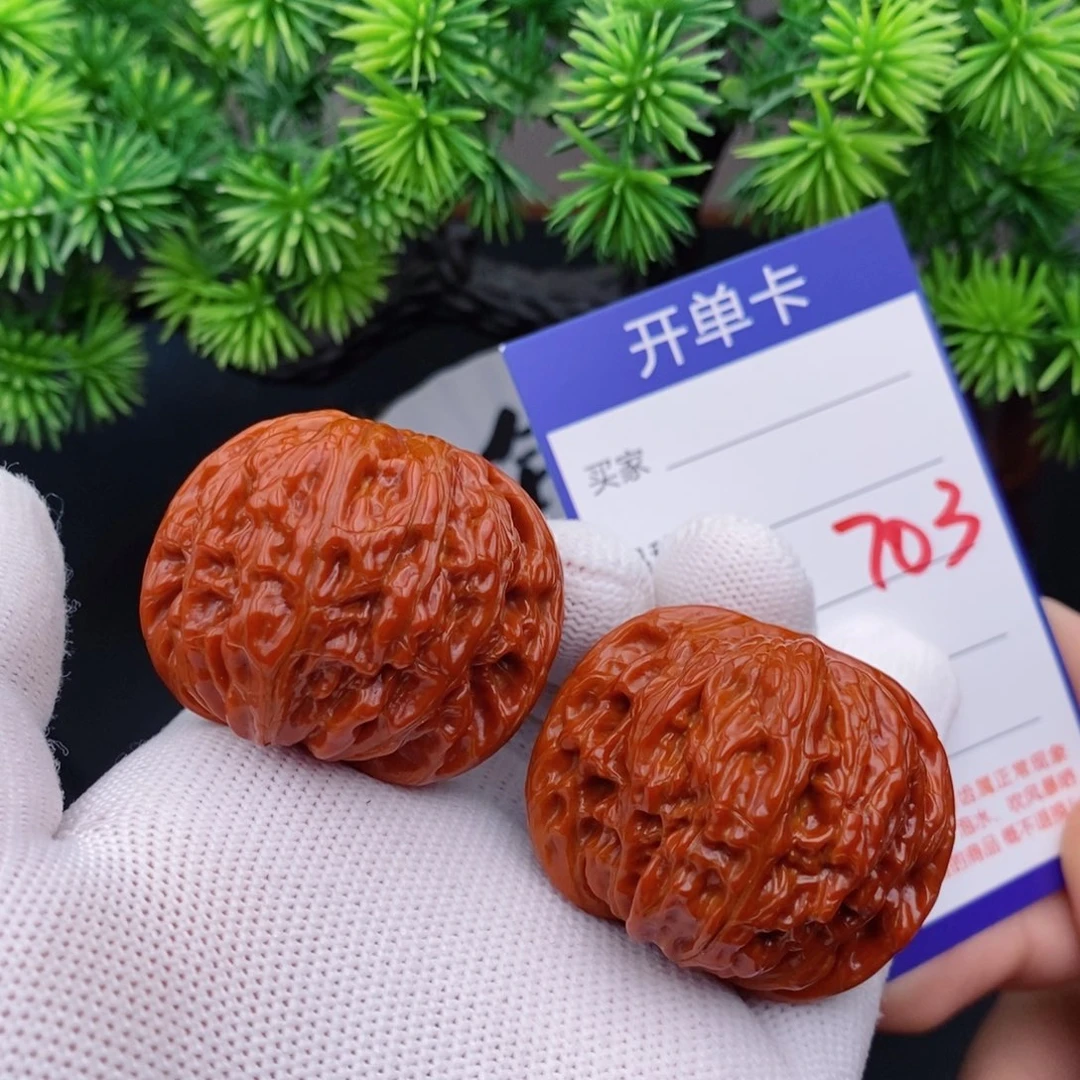 文玩核桃把件41磨盘703