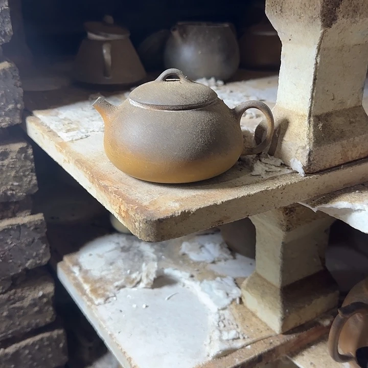 紫泥茶壶坭兴陶柴烧