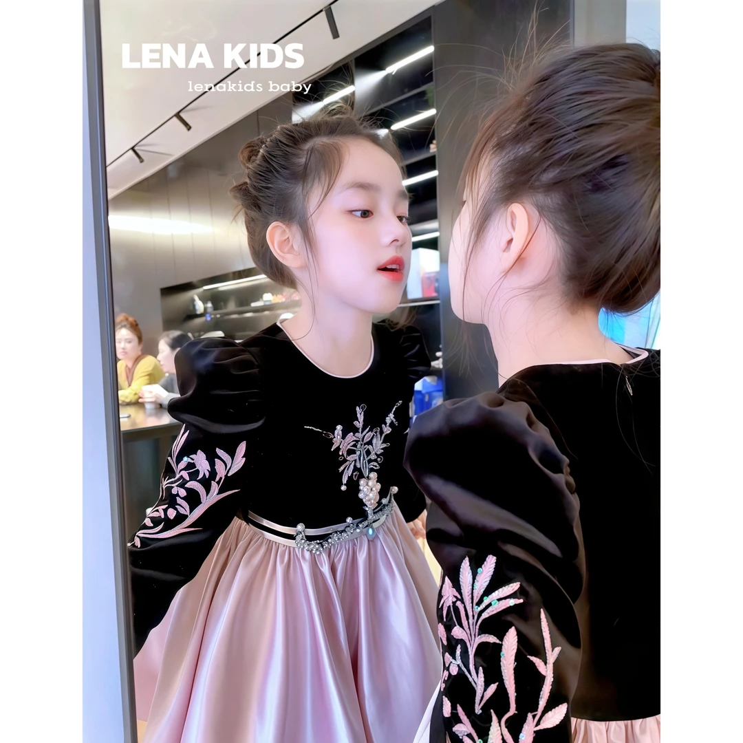 PP·Twinkle【现货】【高定礼服裙“重工刺绣带钻汉服连衣裙】25110709