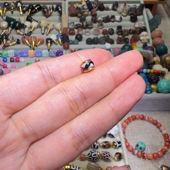 琉璃颈饰旧*文玩配饰10