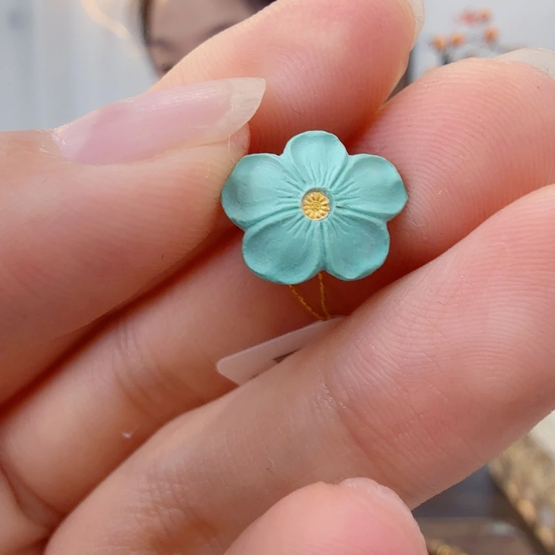 绿松石未镶嵌珠宝半成品