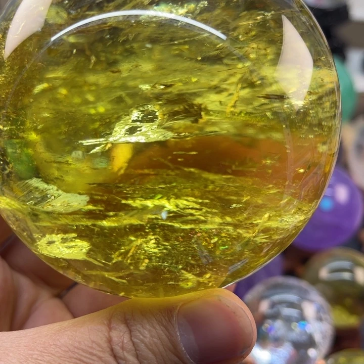 水晶水晶球未镶嵌一****念