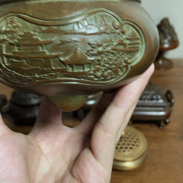 铜盛世铜炉铜器香炉工艺品