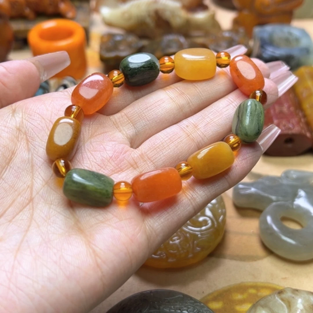 【闪购商品】蛇纹石玉颈饰未镶嵌