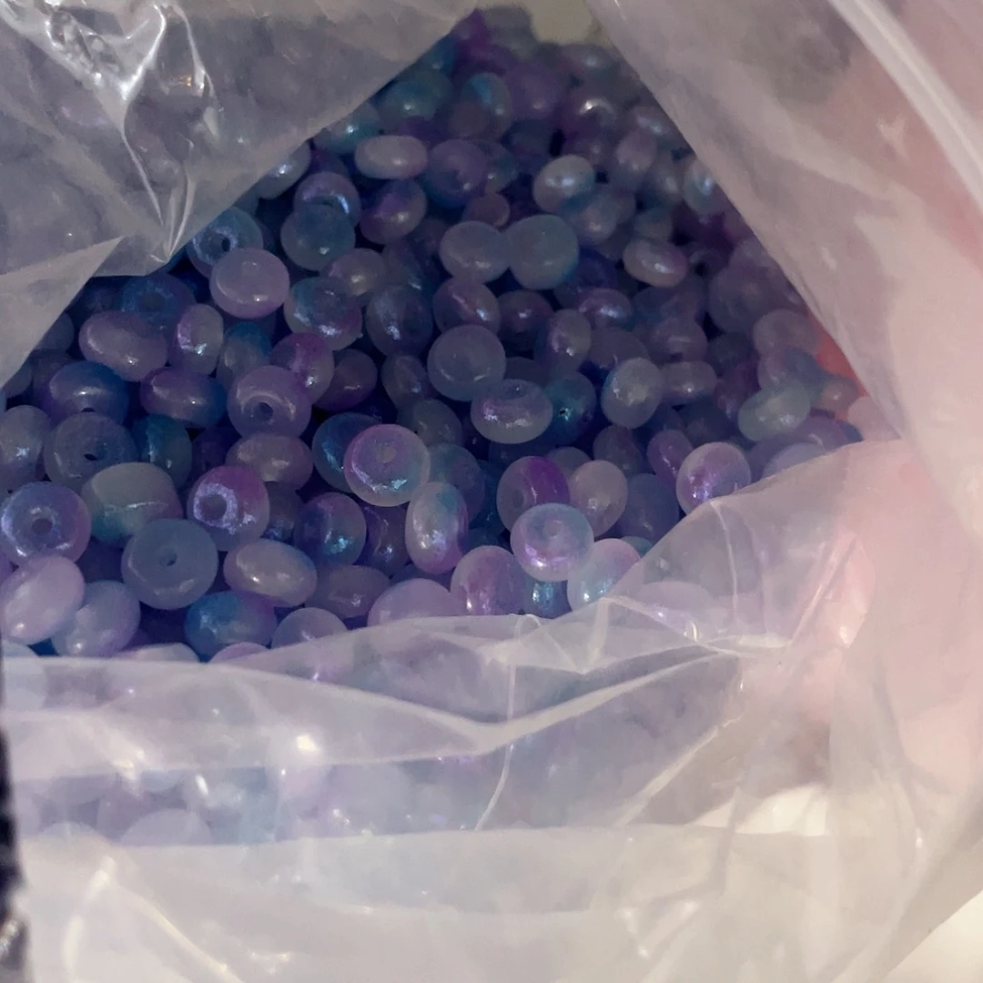 珠珠珠珠新款紫色渐变算盘100颗