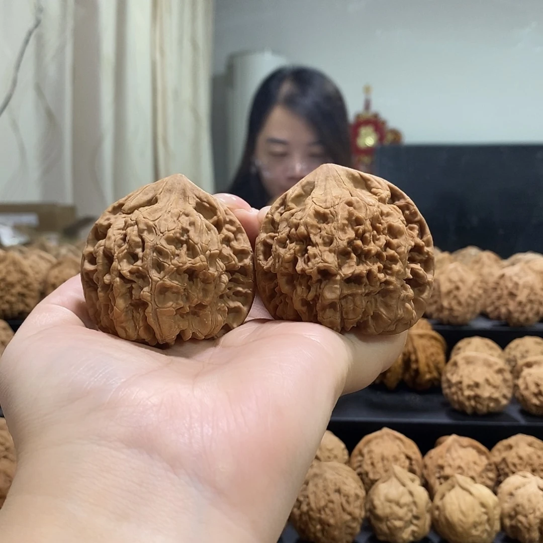 把件文玩核桃51官帽有反油