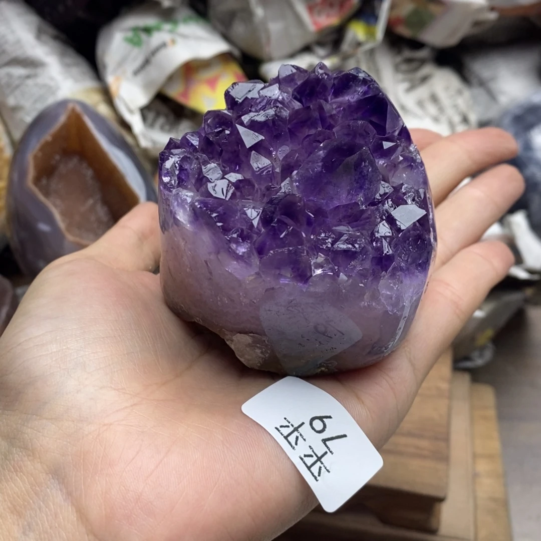 未镶嵌珠宝半成品紫晶