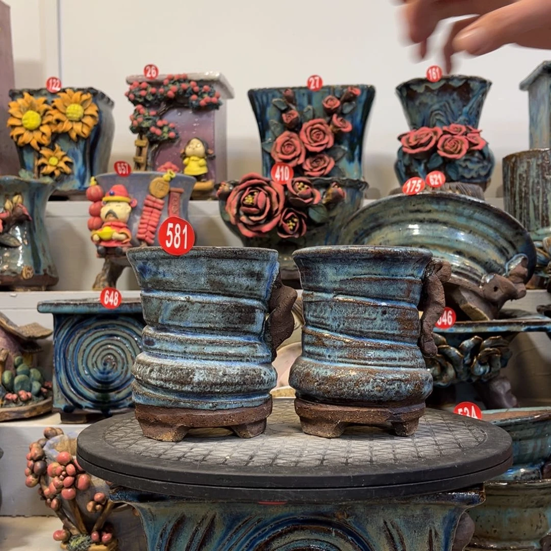 陶瓷福利581 号陶然花盆