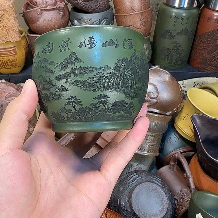 茶杯紫砂宜兴紫砂茶杯
