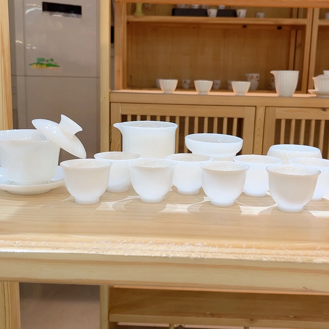 【御瓷斋】璞玉瓷茶壶