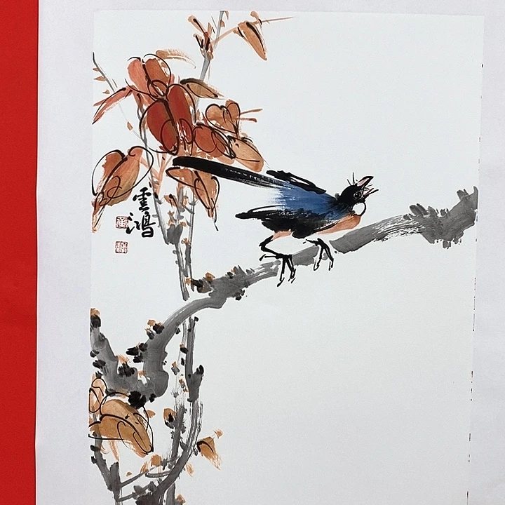 国画王*黄云鸿 原创真品。