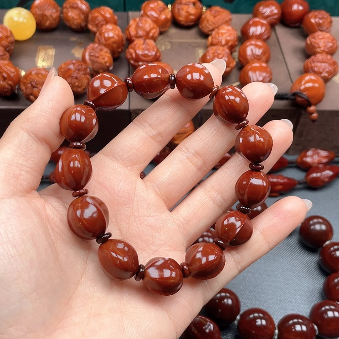 橄榄核手串啊*沙鱼背