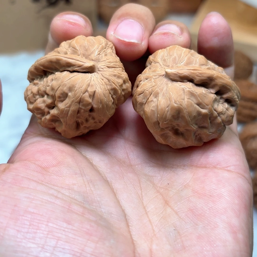 把件文玩核桃蛤蟆头一帆风顺