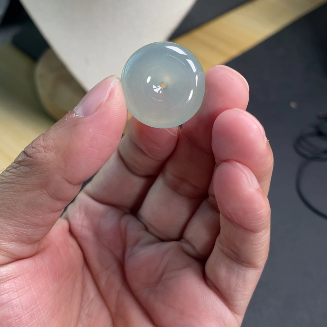 翡翠未镶嵌颈饰23-6.0