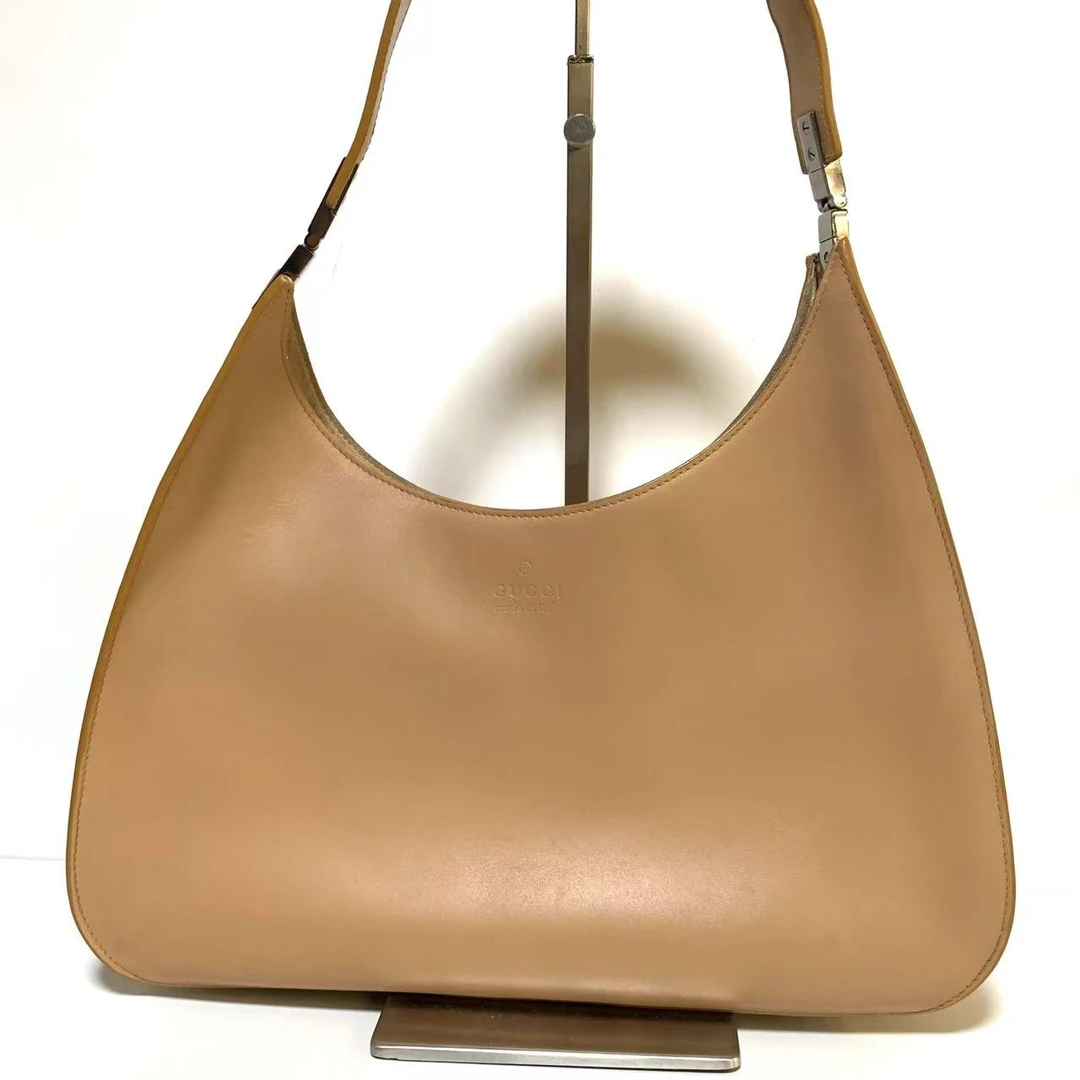 95新 GUCCI/古驰 GUCCI/古驰 卡其色单肩包bwz11220