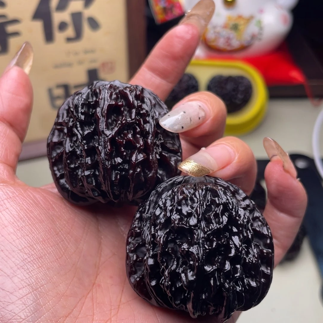 文玩核桃把件四座楼43.2