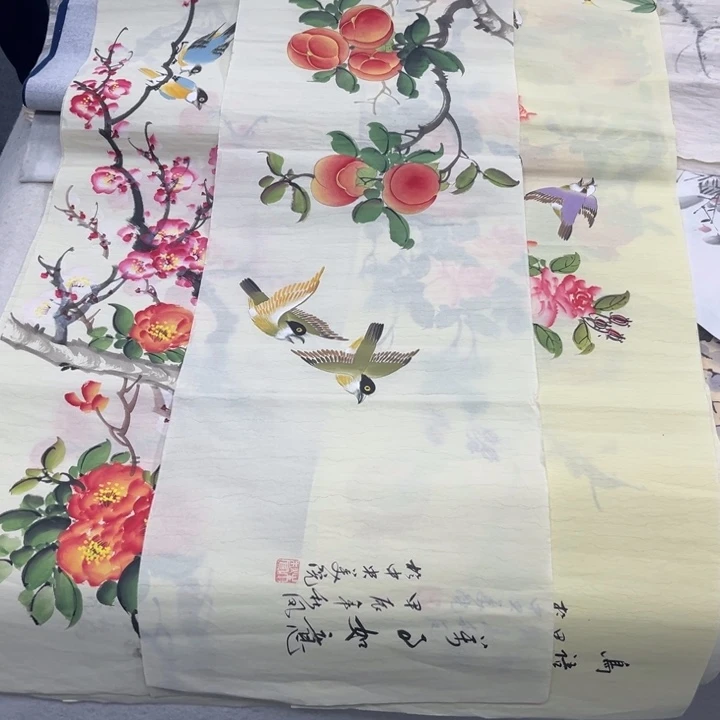 国画绘画手绘作品