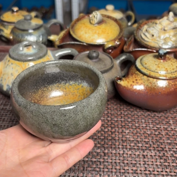 茶杯紫砂大福气杯160