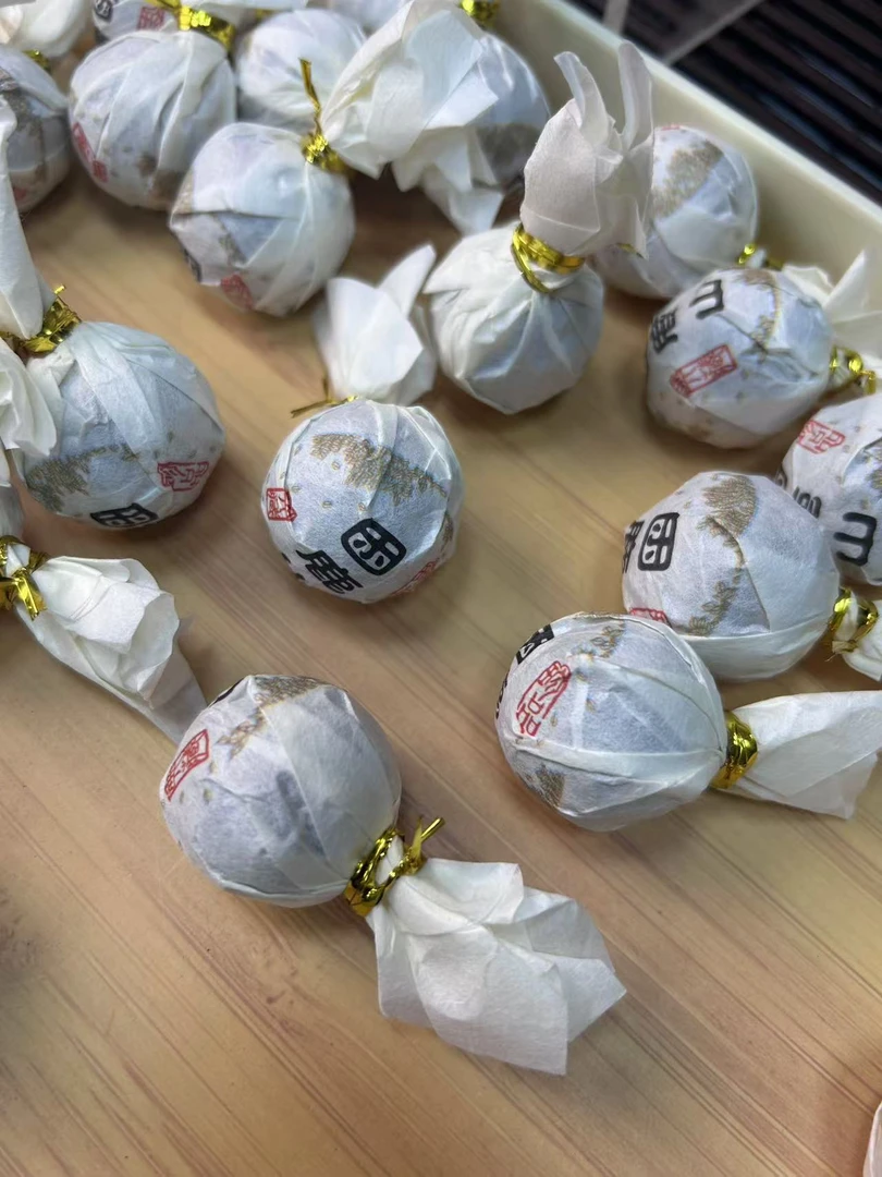 2024年困鹿山龙珠普洱茶500g(生茶)