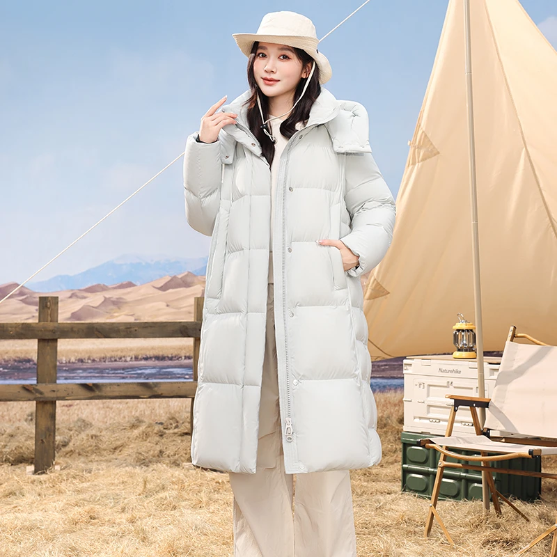2025年新款女士中长款保暖羽绒服 HD3088