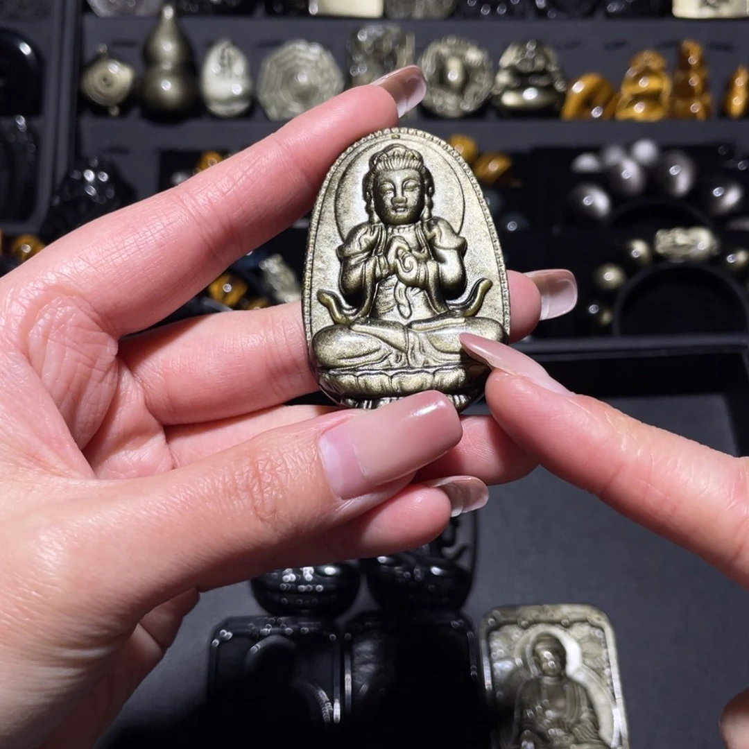 未镶嵌黑曜岩珠宝奇石天****车