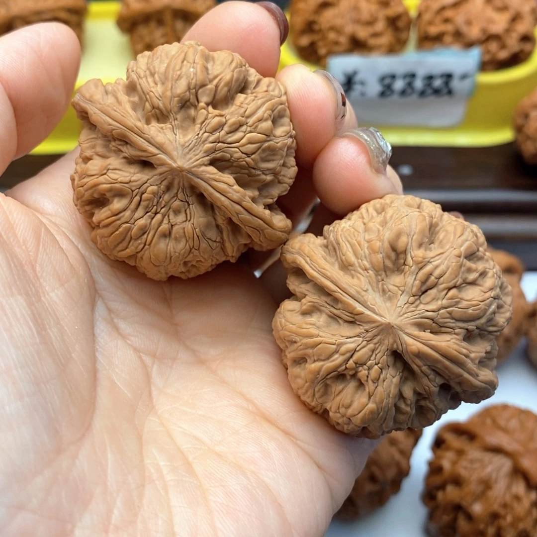 文玩核桃把件43尺全品将军膀