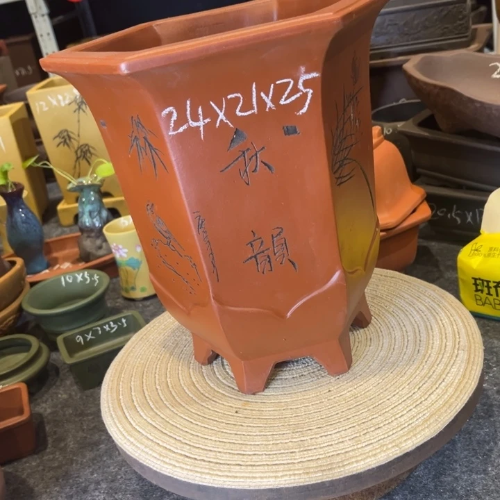 花盆紫砂紫砂花盆