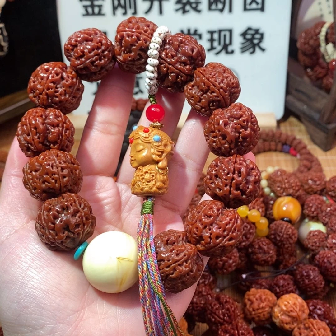 金刚菩提吊坠22235度母跑环