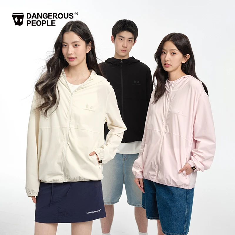 Dangerouspeople薛之谦dsp小眼睛轻薄运动防晒衣夏季户外防晒服女
