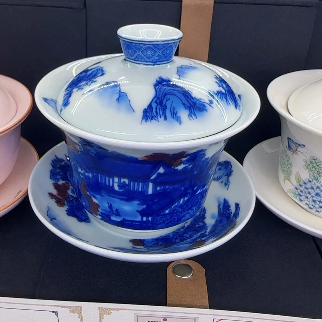 这些盖碗真好看！！！