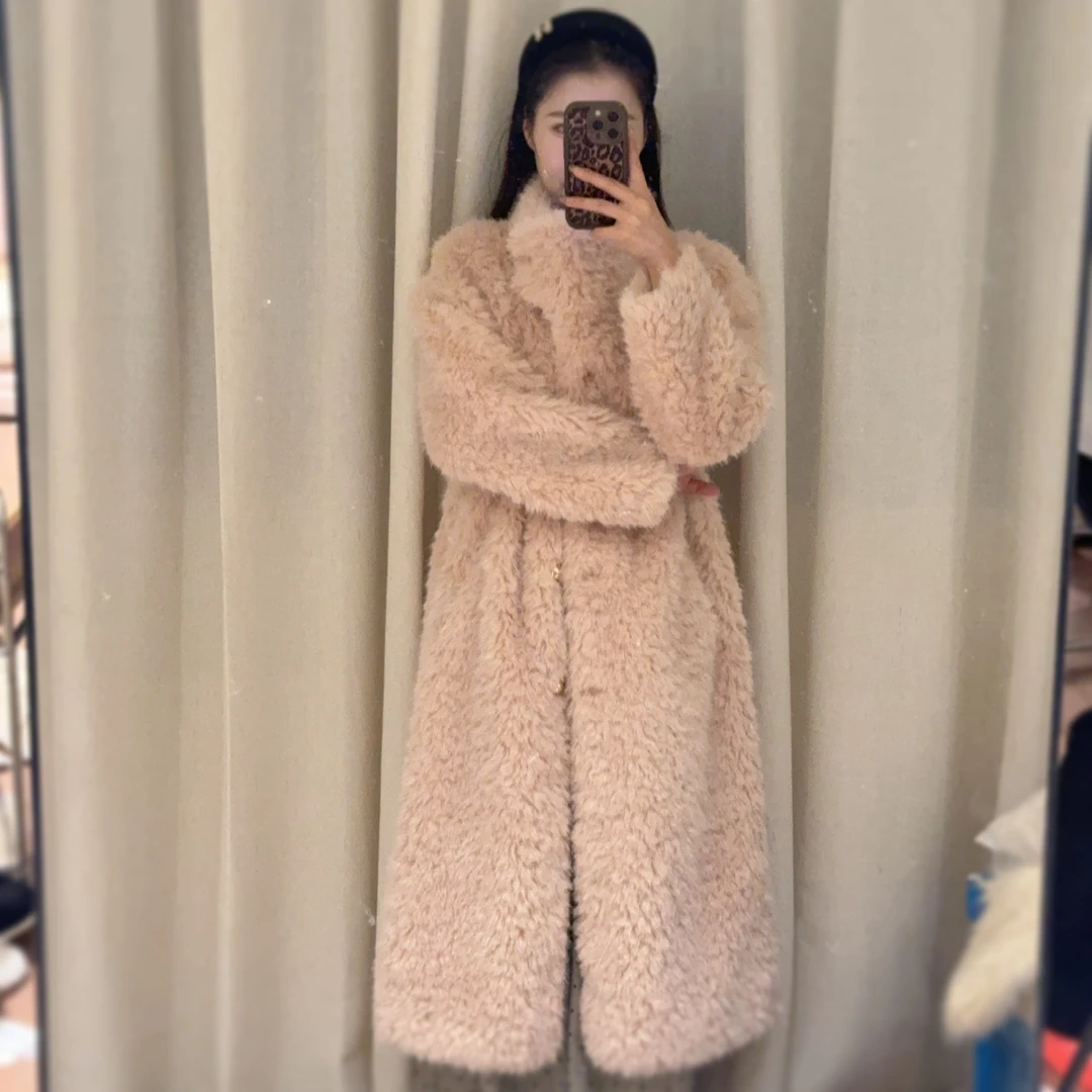 纽扣立领大衣外套时尚网红