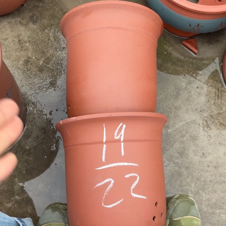 紫砂花盆紫砂的颜色