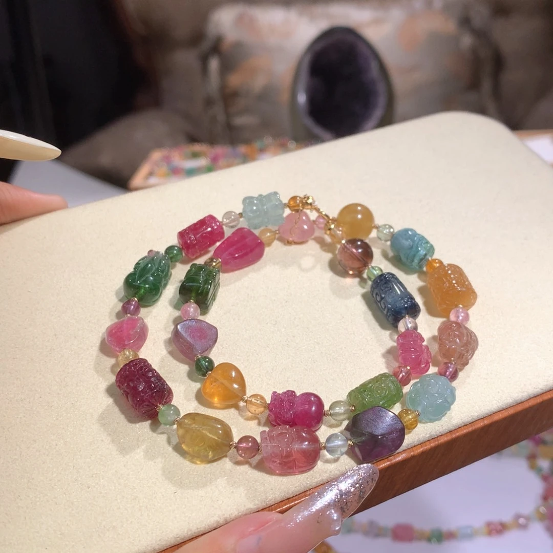 未镶嵌多样性发货其一碧玺