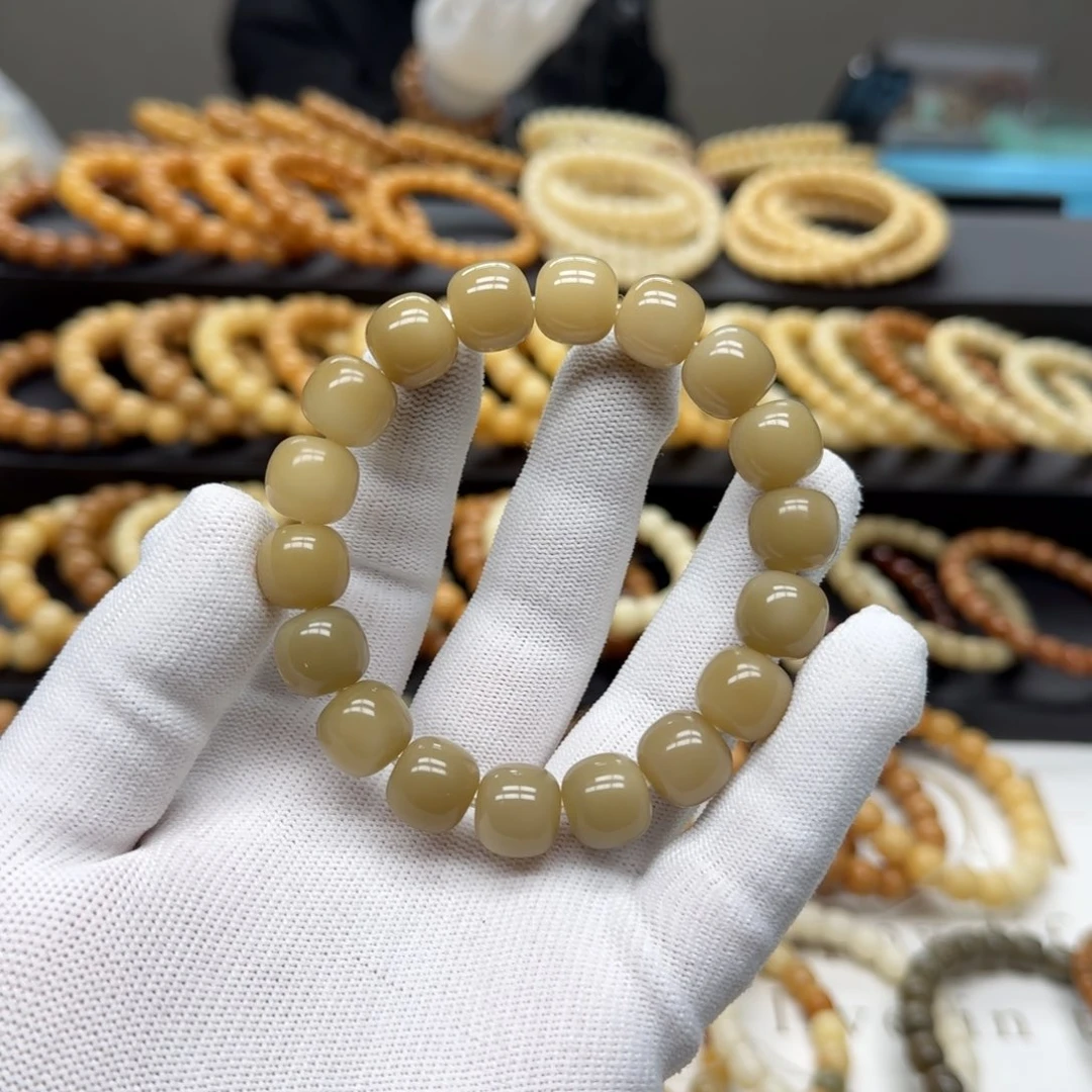 【闪购商品】菩提根/象牙果手串12×13 5年 鬼工