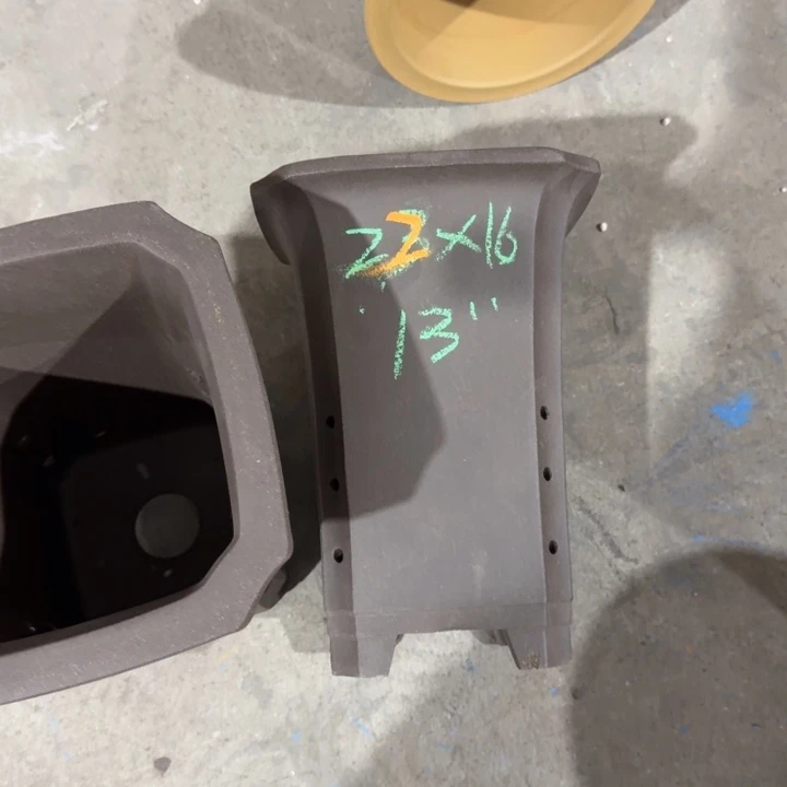 紫砂花盆22/16/13