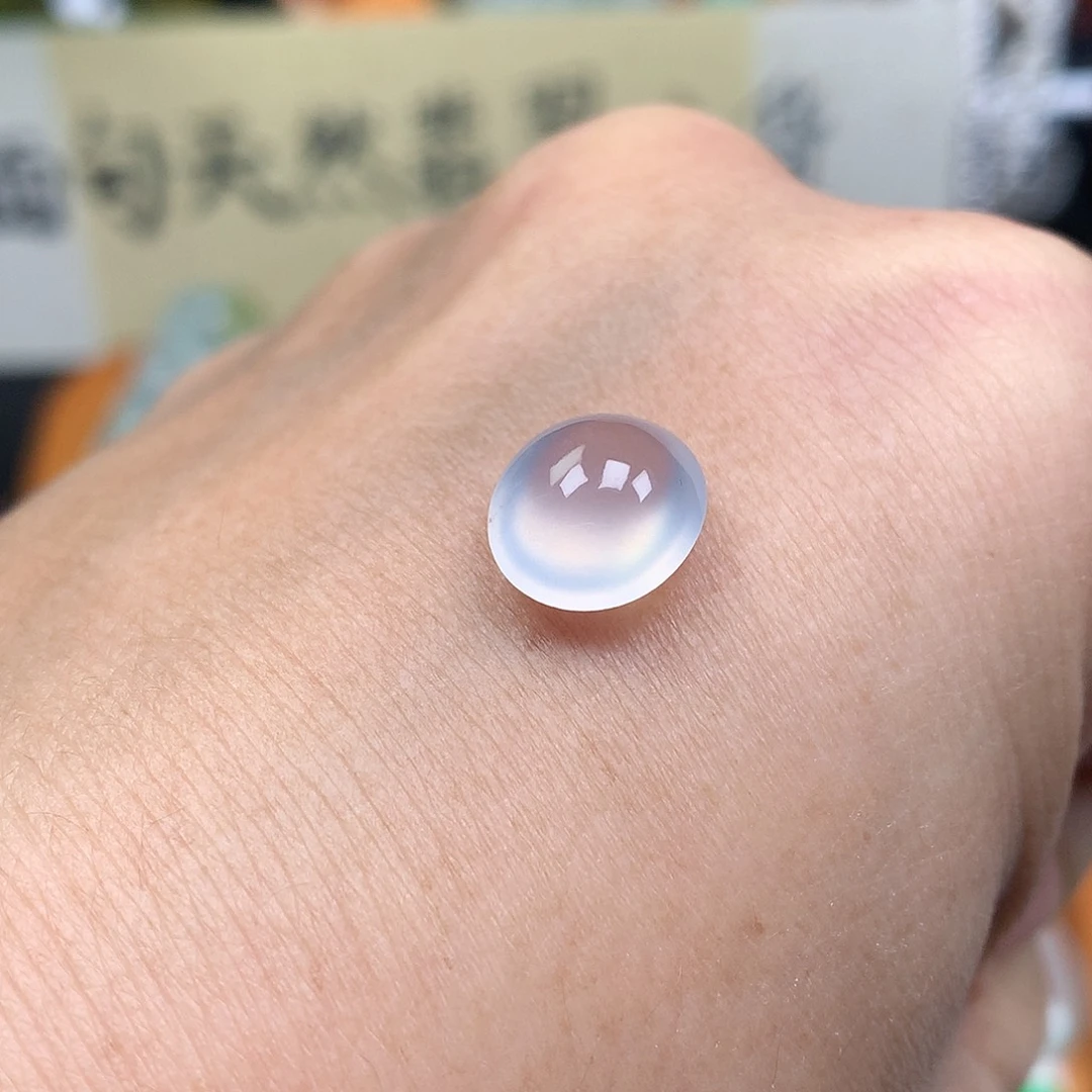 翡翠裸石缅甸天然A货翡翠冰种蛋面