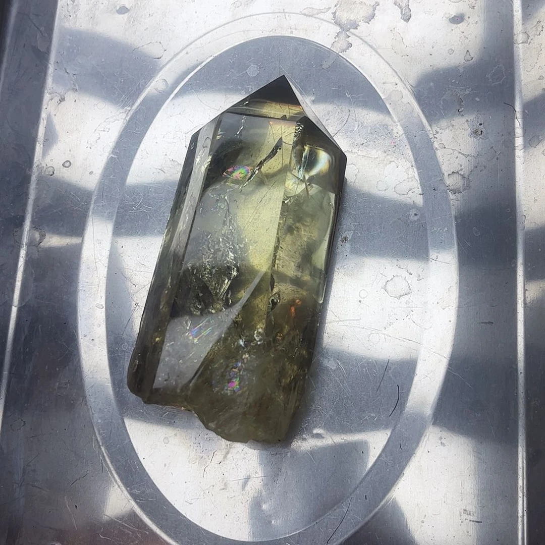 水晶天然水晶微瑕未镶嵌江*蓉