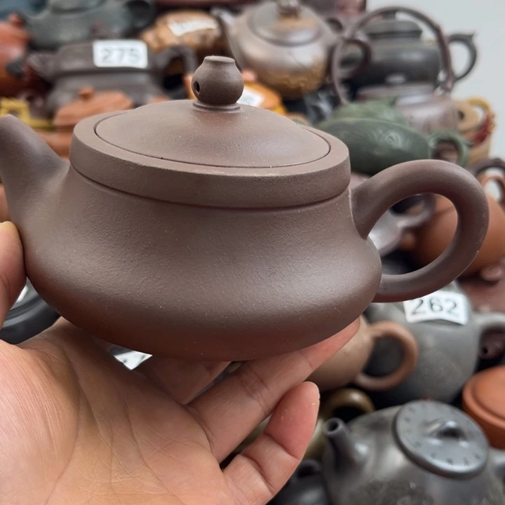茶壶紫砂嘴巴毛边