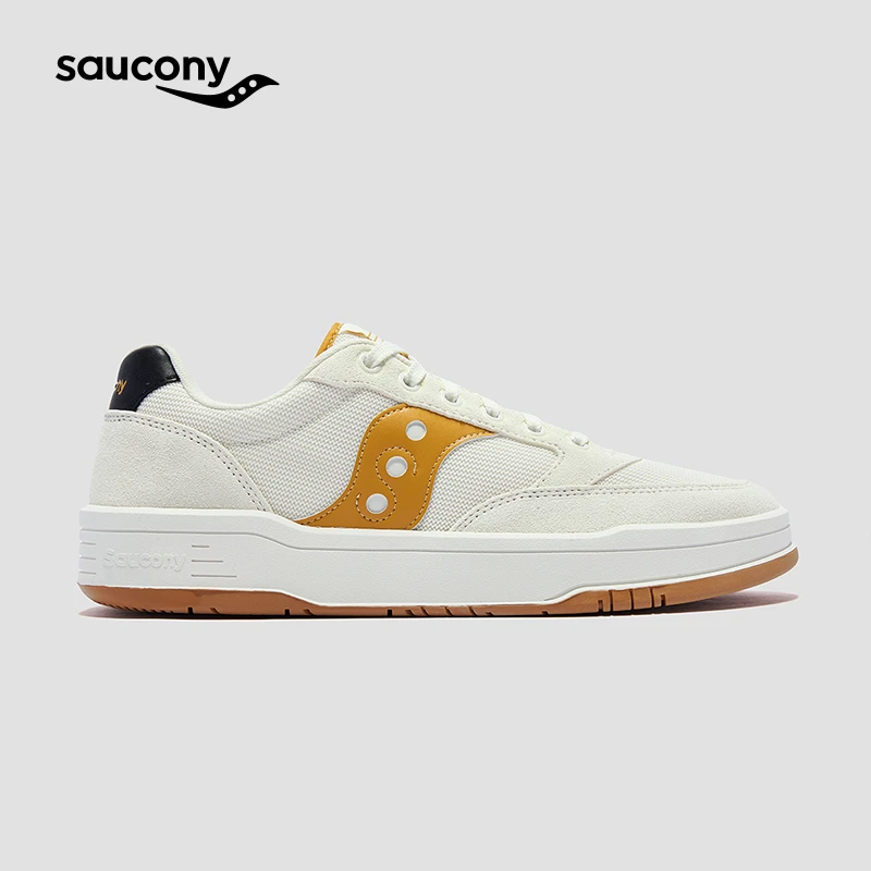 Saucony索康尼秋冬新款Cross JZ复古低帮休闲鞋男百搭运动板鞋女