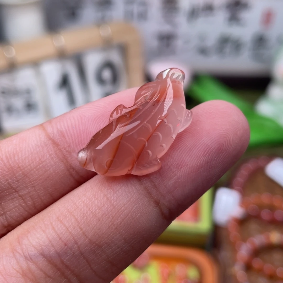 未镶嵌南红玛瑙挂件7548