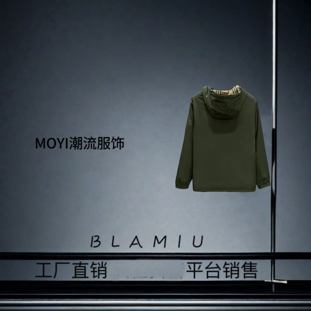 【16号】(战马)轻奢定制连帽夹克外套-J86008