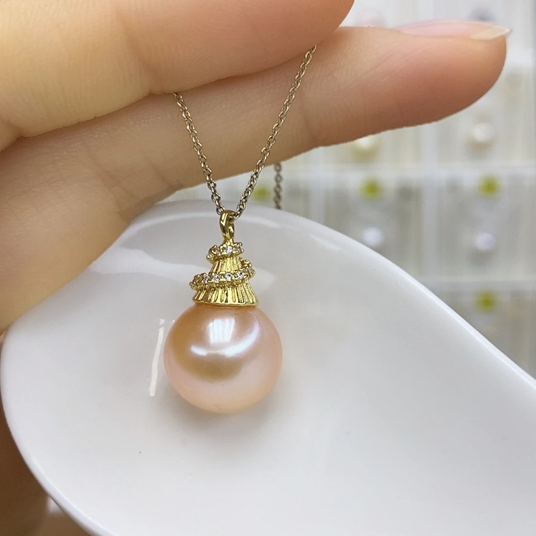 合金吊坠(赠链)淡水珍珠