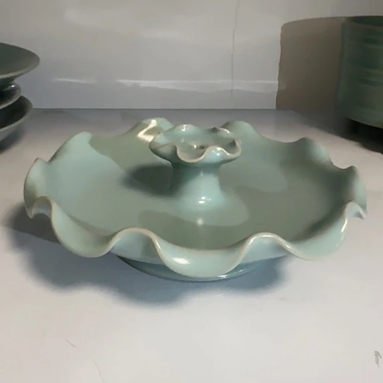 瓷片李老师香插手工