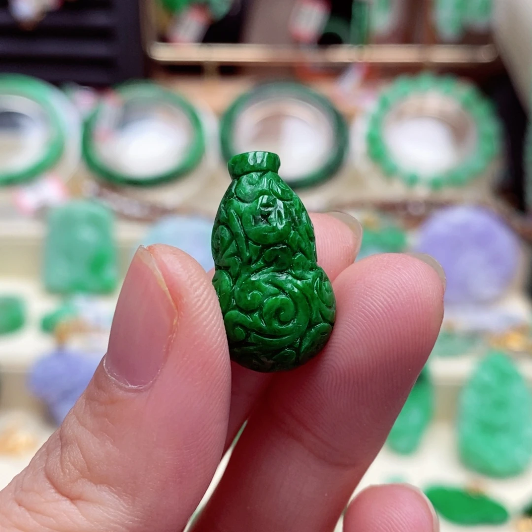 颈饰未镶嵌翡翠翡翠吊坠