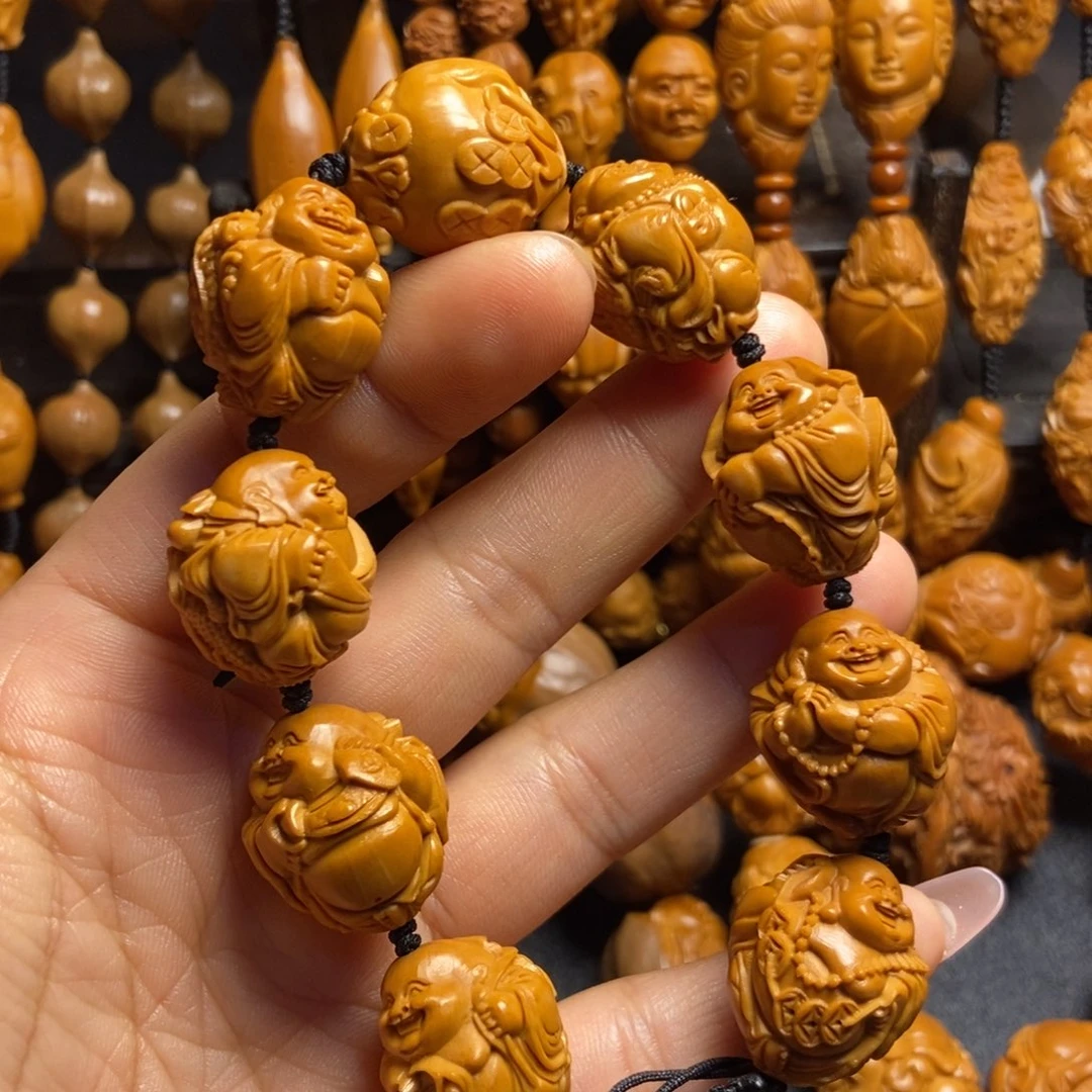 【闪购商品】手串/手链橄榄核哦*嚯瑞兽弥勒