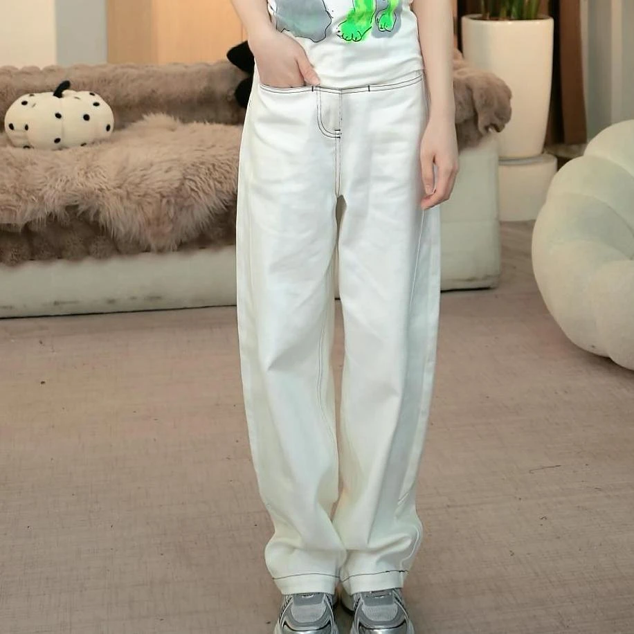 【重工白牛】女士休闲百搭时尚百搭宽松夏季阔腿裤