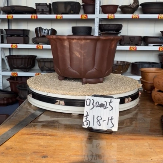 紫砂花盆宜兴紫砂花盆产地直销